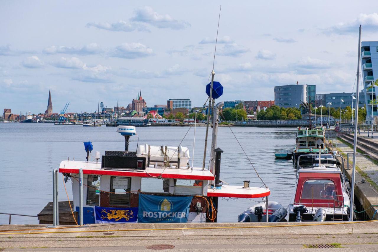"Myharbourfront", Luxurioeses Wohnen An Der Hafenmole Lägenhet Rostock Exteriör bild